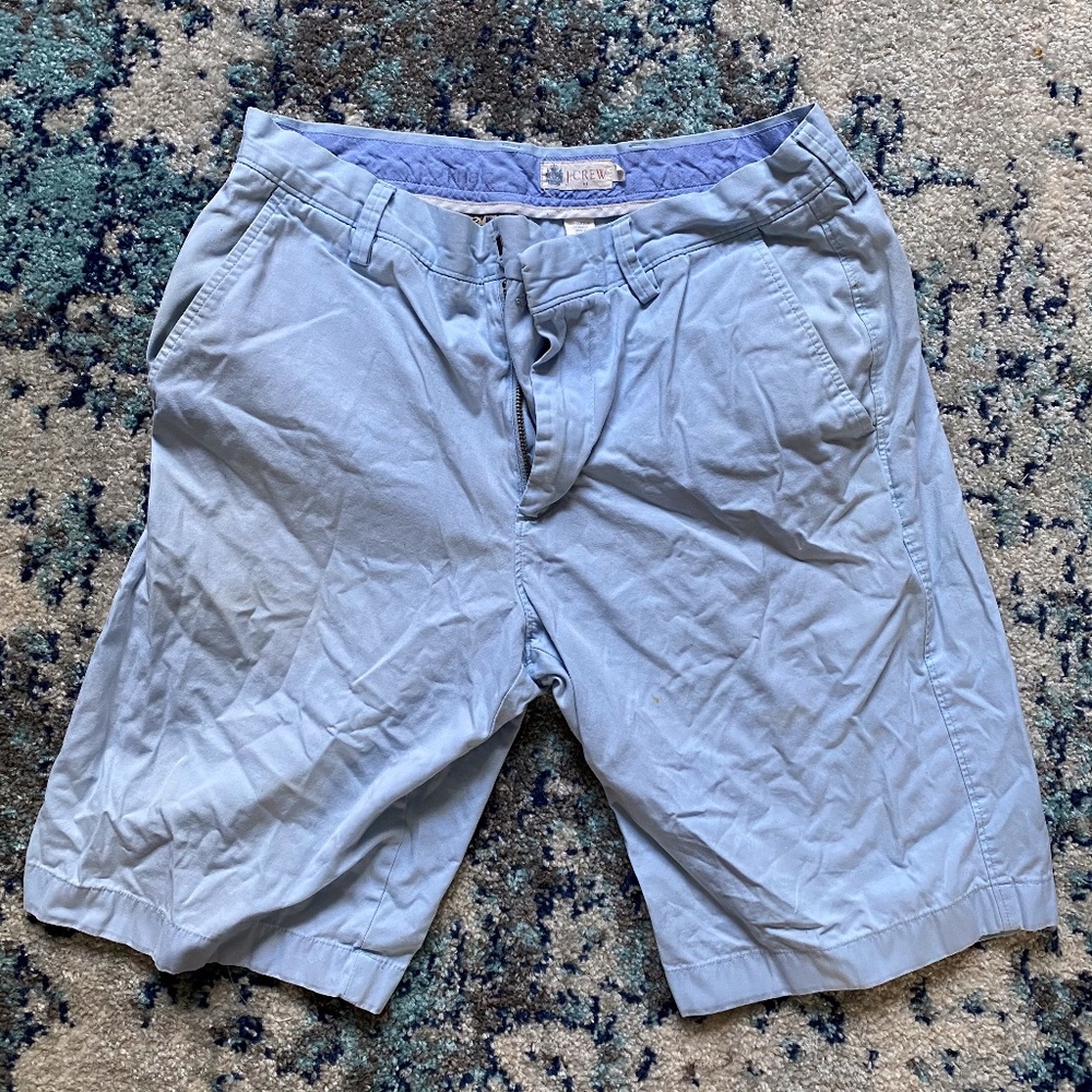 J. Crew Shorts Blue Chino/Khaki S 32